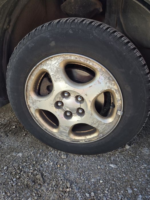 Лети джанти с гуми 15 цола,5×100  и зимни гуми