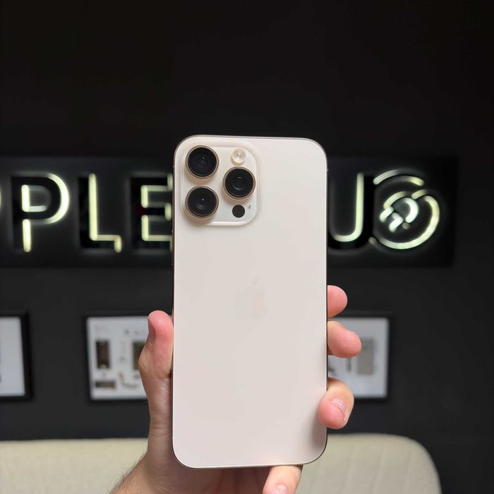 iPhone 16 Pro Max 256Gb Desert Titanium 89% Baterie + 24 Luni Garanție/ Apple Plug