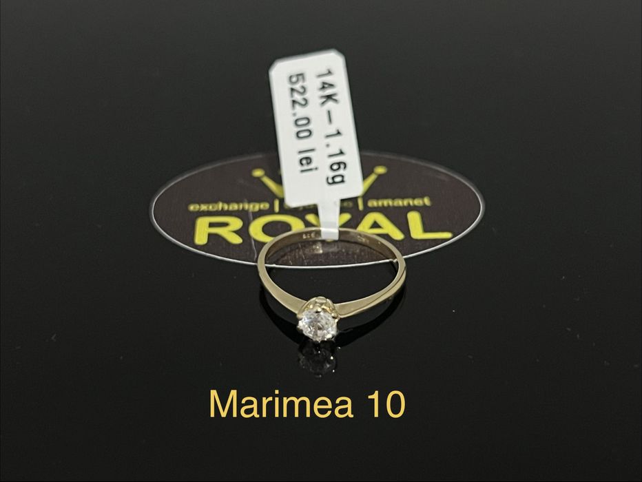 Bijuteria Royal CB: Inel dama aur 14k 1,16gr