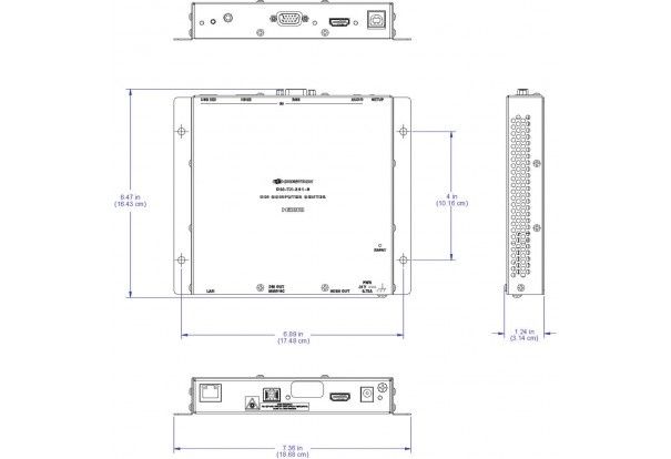 Crestron DM-TX-201-C (2шт)