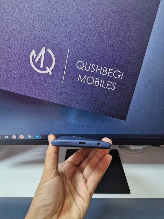 Aybi bor Redmi Note 9 128GB Blue Ekrani Original