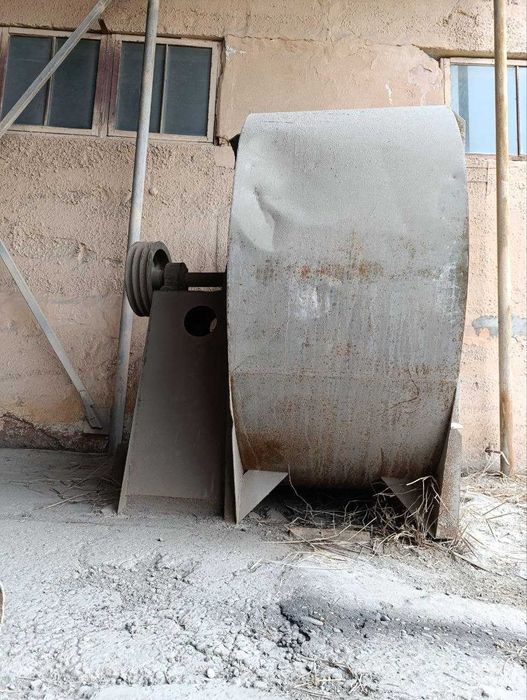 Вытяжка улитка вентилятор центробежный большой для кольцевой печи