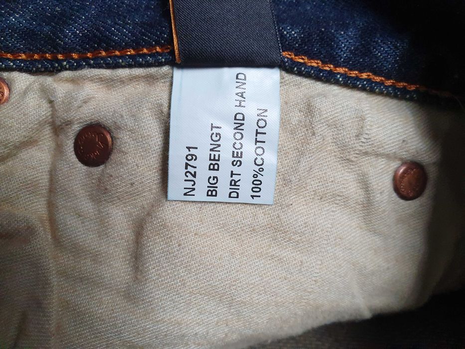 Blugi NUDIE JEANS "Big Bengt" - Marime W31 L32 (Talie 83 cm)