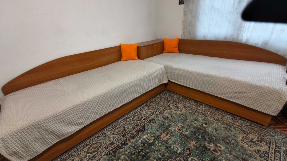 Ъглови легла с повдигащ механизъм!