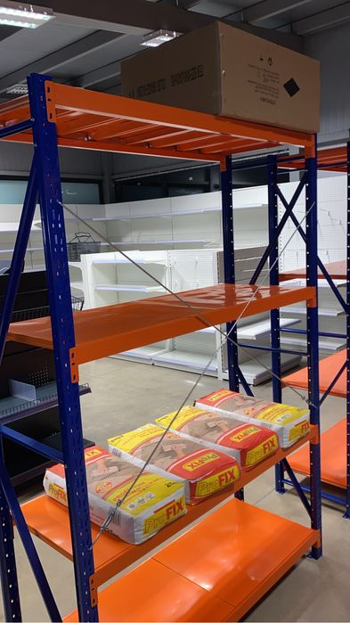 Евтини Професионални стелажи за склад и магазин ..