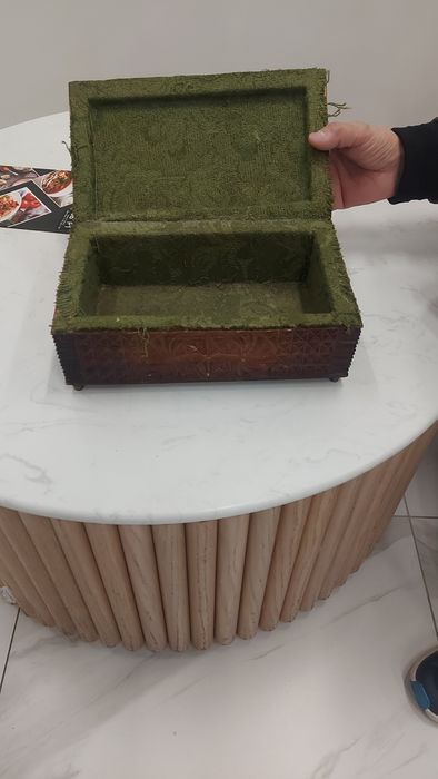 Шкатулка деревянная