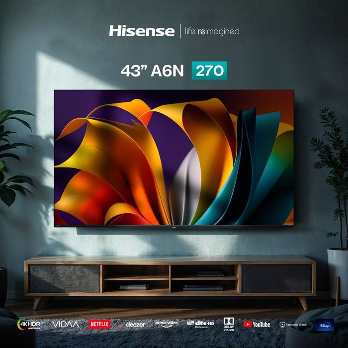 Телевизор TOSHIBA 43C450RE Smart 4k Qled Vidaa От официального дилера