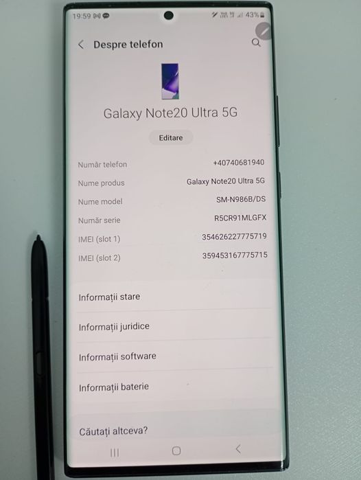 Samsung Galaxy note 20 ultra 5g