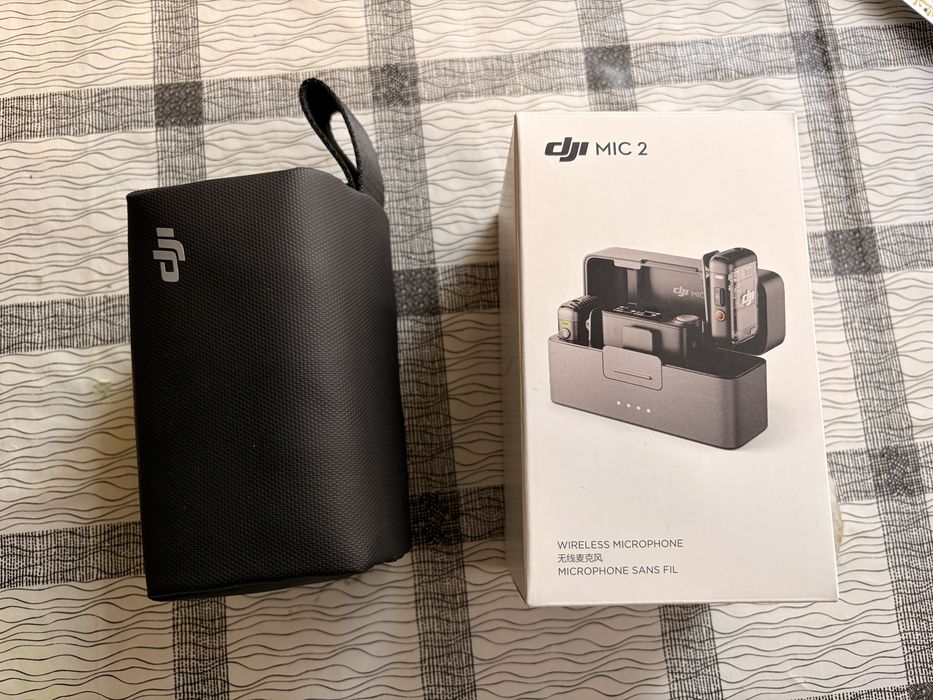 DJI MIC 2 Професионален безжичен микрофон 2 души bluetooth iOS type C