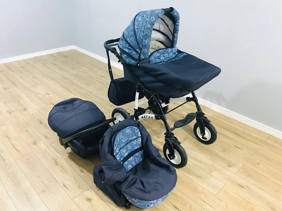 Коляска 3 в 1 трансформер Матео