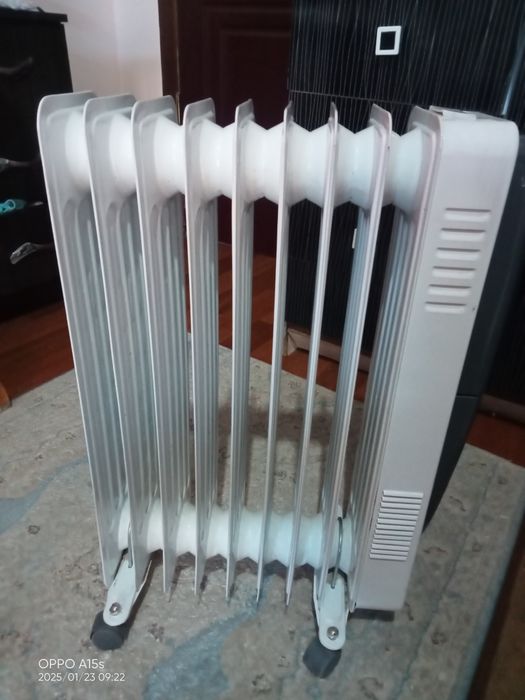 Масляный радиатор типа электронный печь