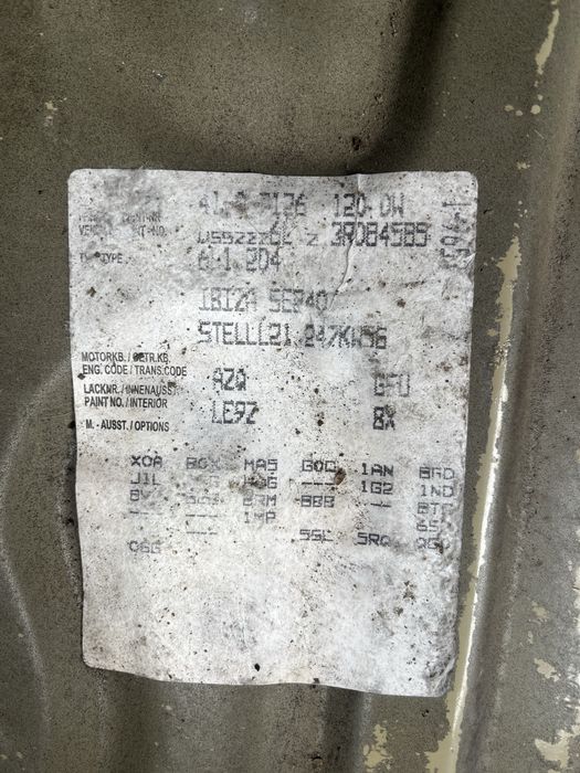 Motor 1,2 i 12 v azq 140 mi km