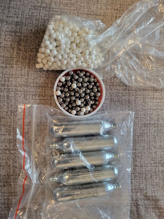 Capsule CO2 ASG + bile