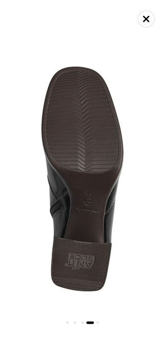 Tamaris Ghete din piele ecologica cu aspect masiv, Negru, 37