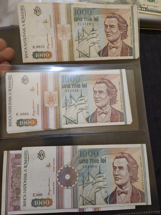 Vând bancnote vechi