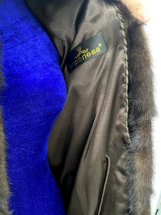 Скидка новая  норковая шуба не путать с Китаем.