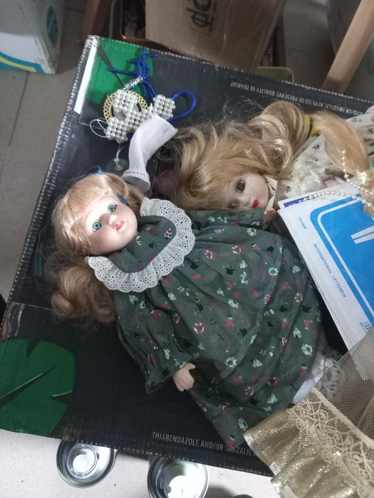 Păpuși vintage porțelan