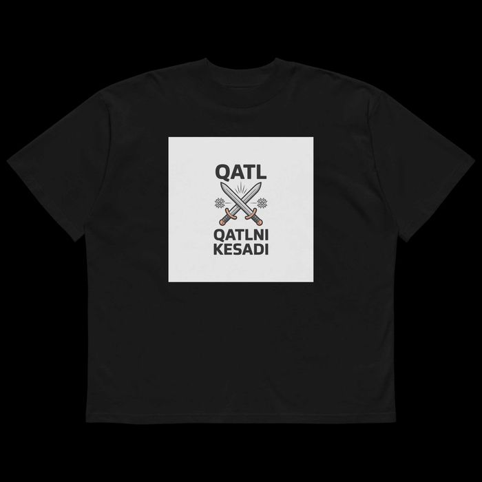 QATL QATLNI KESADI — Premium Oversized Futbolka