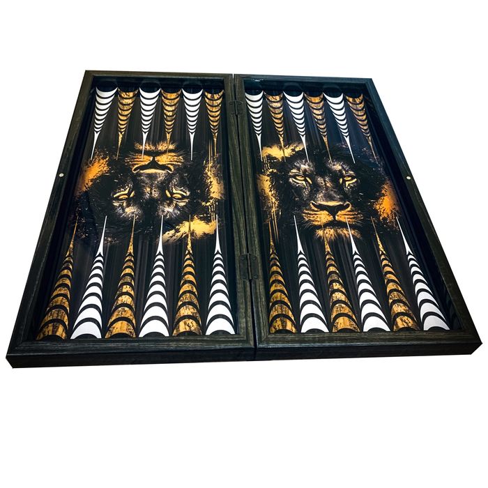 Премиум голяма табла за игра - Лъв ,48х48 см