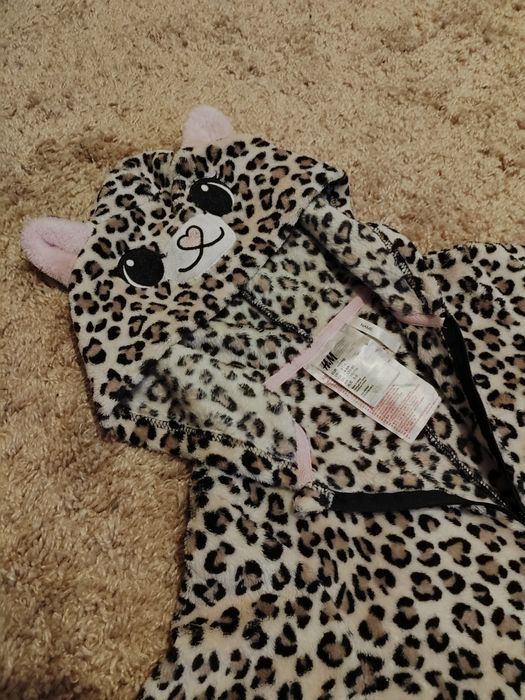 Salopeta (onesie) pisicuță H&M nr 110-116