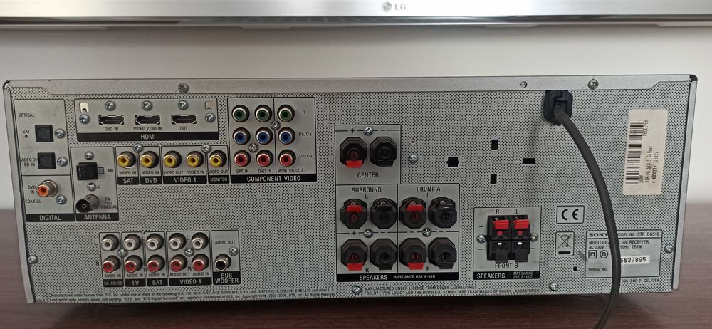 Sony STR DG510 HDMI дистанционно
