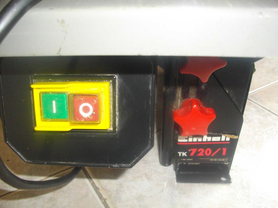 Немски настолен циркуляр 600W Rotwerk/ 720W Einhell ф200-205мм