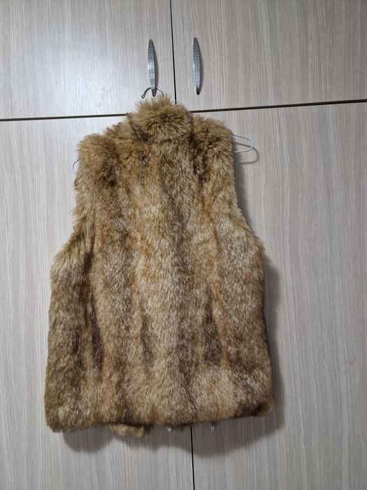 Vesta de blana maro (imitatie)