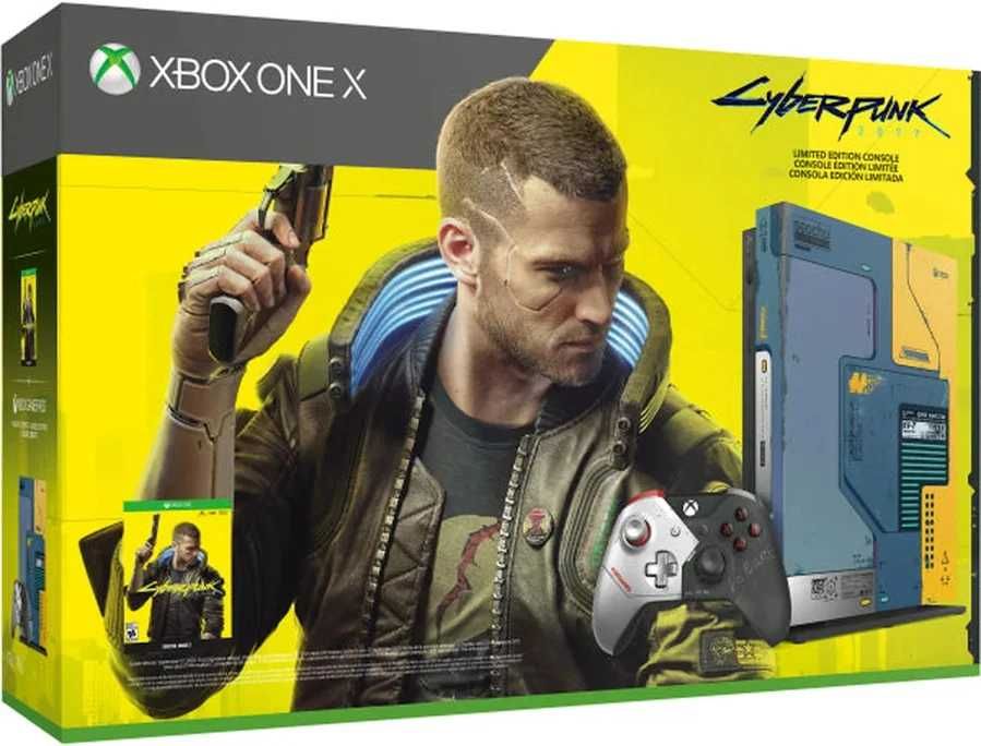 Xbox One X 1TB Cyberpunk 2077 Limited Edition + senzor kinect