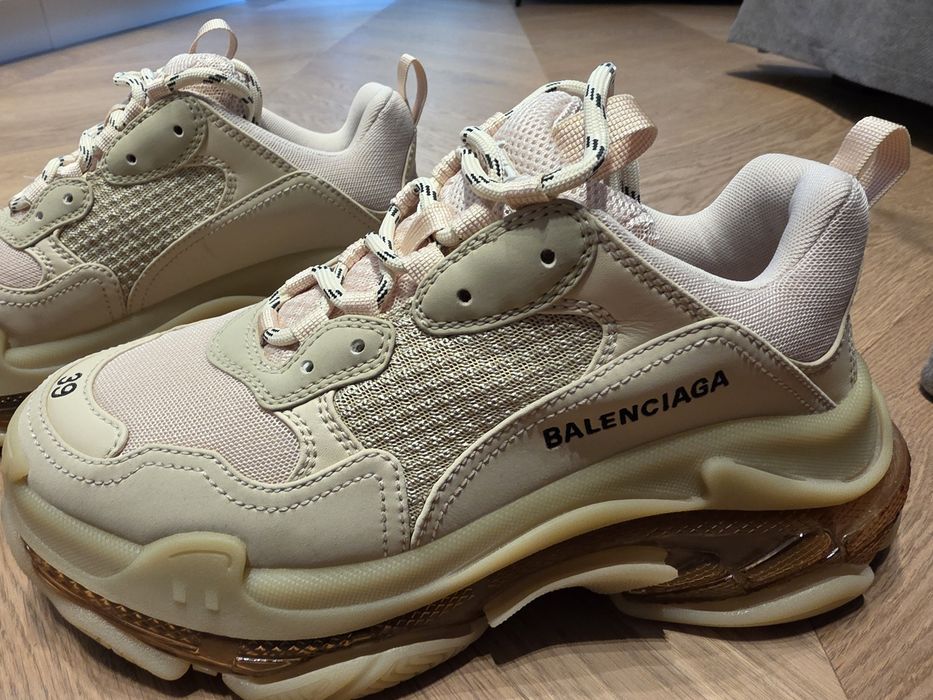 Balenciaga Triple S Clear Sole marime 39