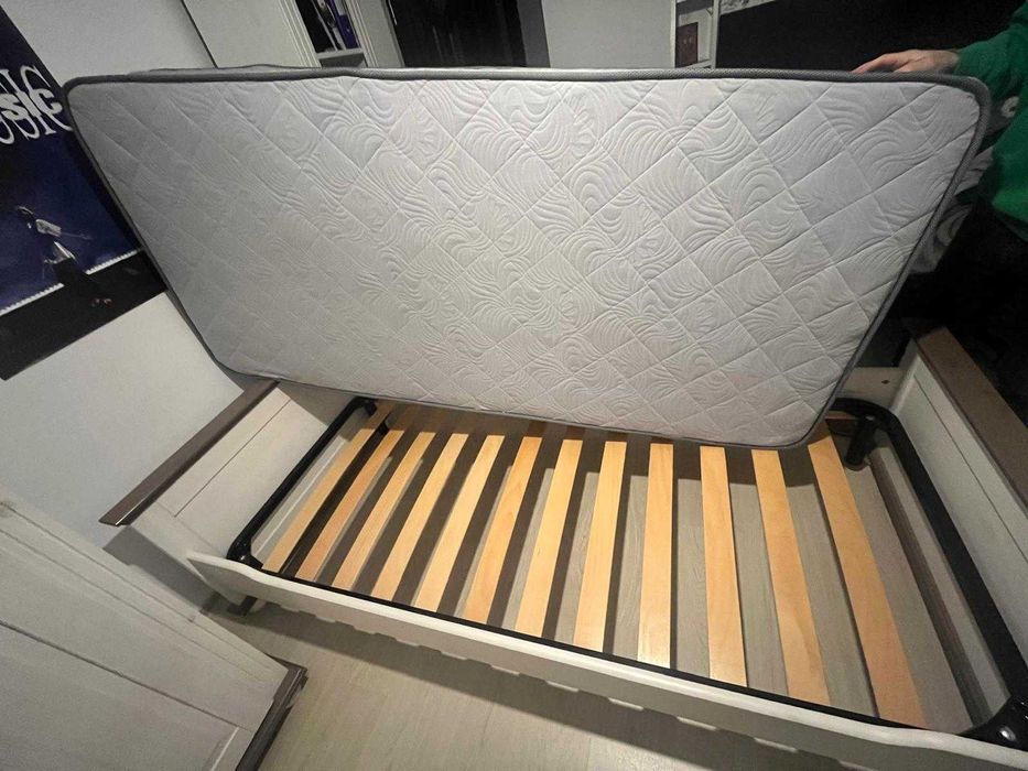 Set Pat copil LUNA (90 x 200 cm) + Somiera + Saltea