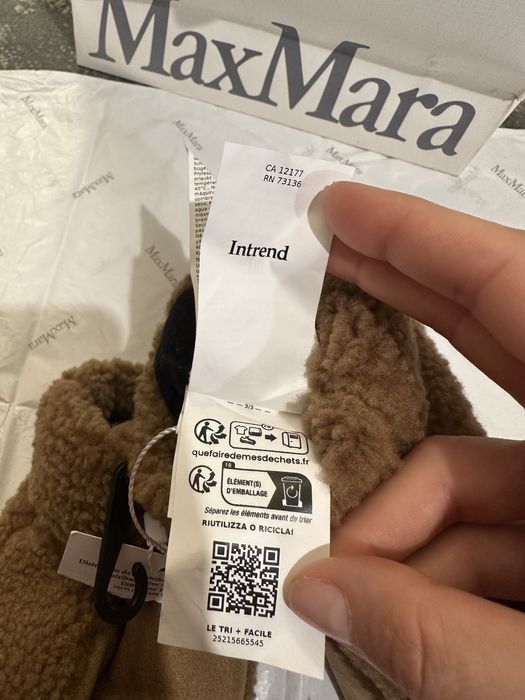 Teddy bear ръкавици by MaxMara Fashion Group , Оригинални