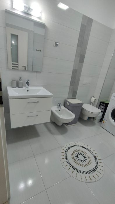 Închiriez apartament doua camere bloc rezidențial mobilat și utilat complet