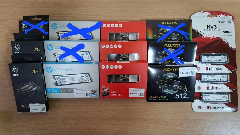 Продам новые SSD диски