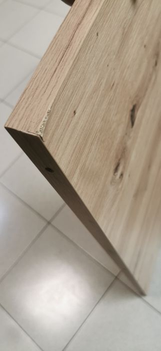 Разтегателна трапезна маса от дъб 140/90/79,5 СМ