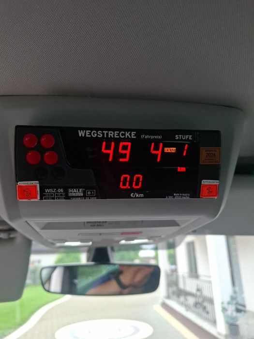 Wegstreckenzähler / Taxametru HALE WSZ-06 – Verificare Metrologică Valabilă
