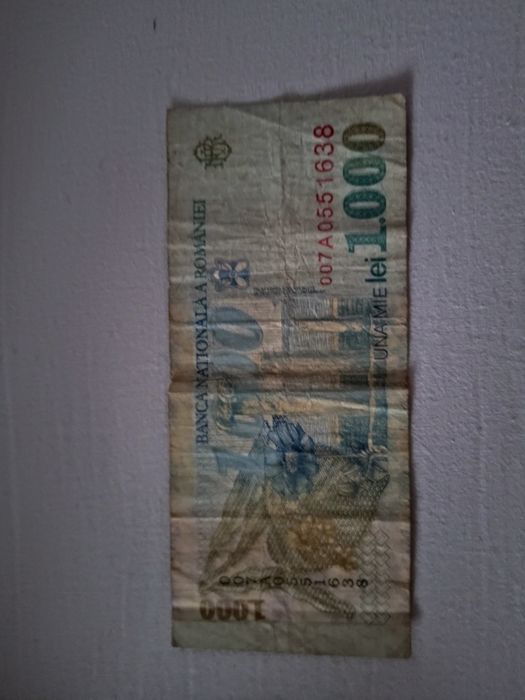 Bancnote vechi 5000 lei,1000 lei,2000 de la eclipsa
