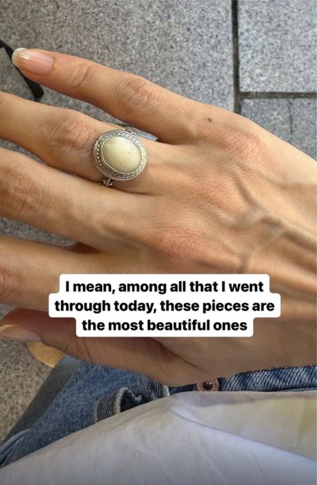 Антикварный набор серебро