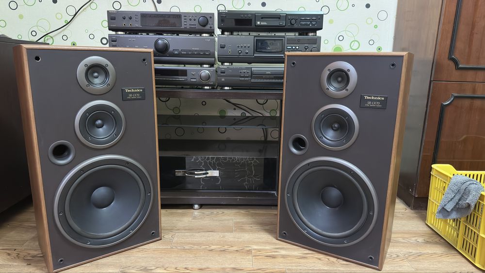 Technics комплект, Sony акустика колонки,только комплект всё работает