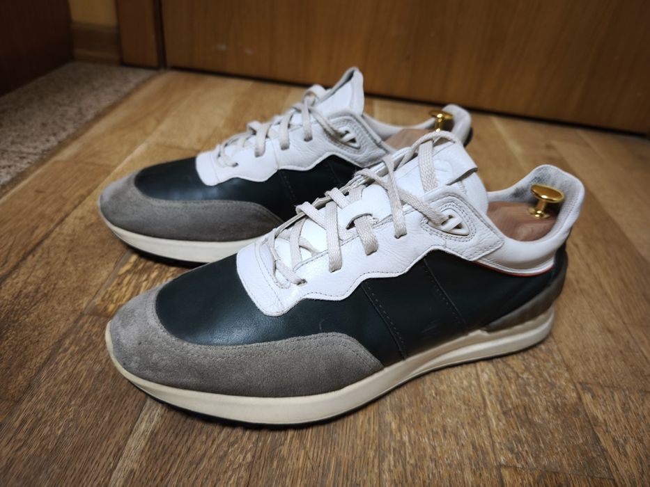 Мъжки кожени ортопедични кецове ECCO – №46