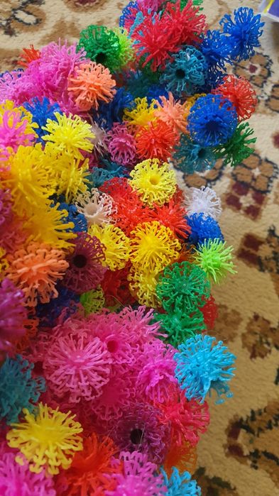 Конструктор мягкий липучка