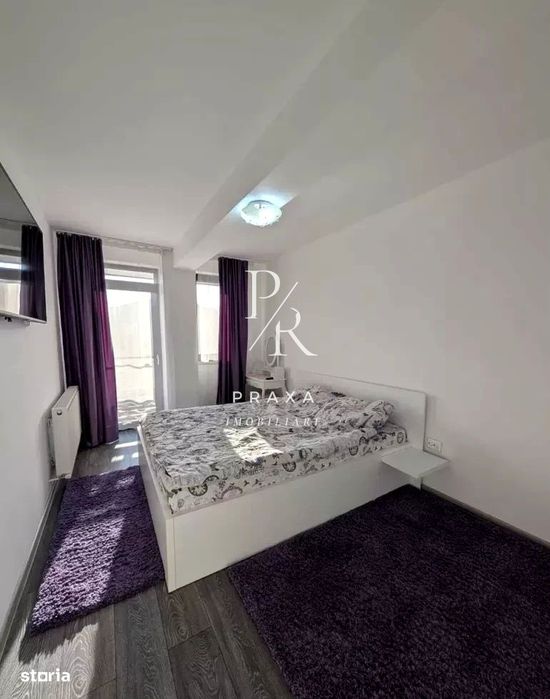 Apartament 3 camere, 58mp+2balcoane, mobilat complet, zona Stejarului! — fotografia 3