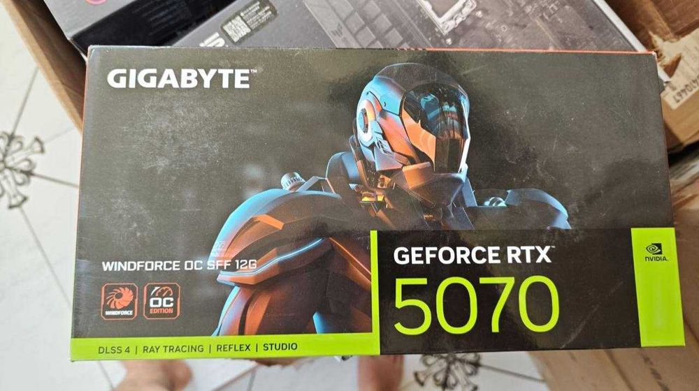 Gigabyte Windforce RTX 5070 OC 12GB — мощь нового поколения