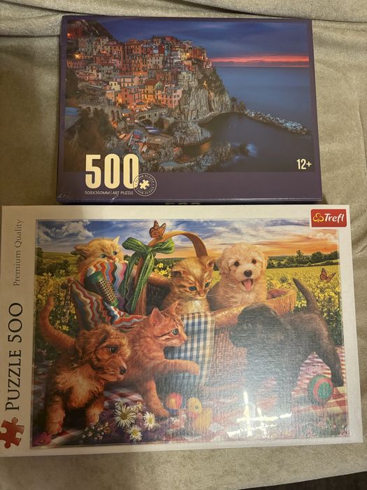 Пъзел 500 части.