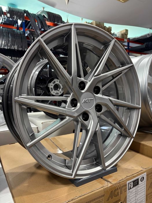Jante Aliaj AGT Wheels 18259 - 5x112 18 Hyper Black G20 G30 PASSAT GOLF A4 A5 LEON