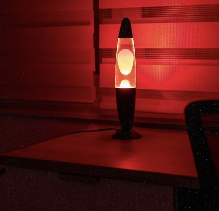 Lampă Lavă Roșie Fisura GIFTMARKET