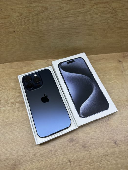 iPhone 15 Pro 128Gb Blue titanium 95% battery life