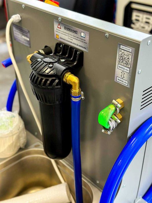 Аппарат для промывки радиатора печи