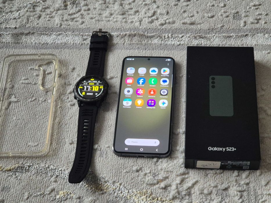 Samsung S23+ Plus 256 gb + smart watch