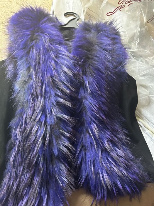 Жилетки кожанные