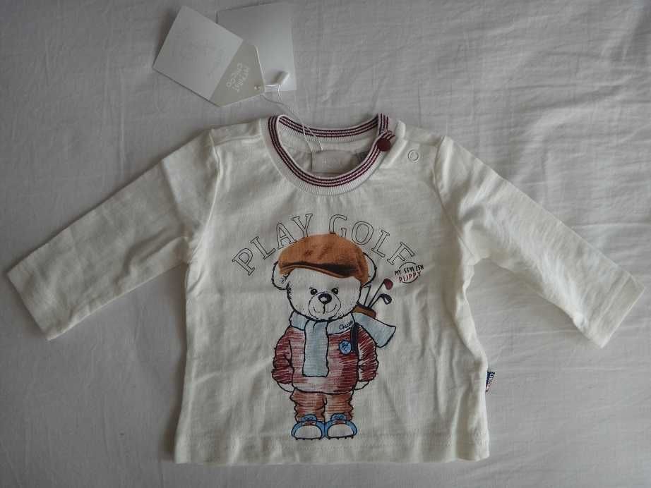 Нов Бебешки комплект Chicco за момче, размер 56, 0-3 месечно